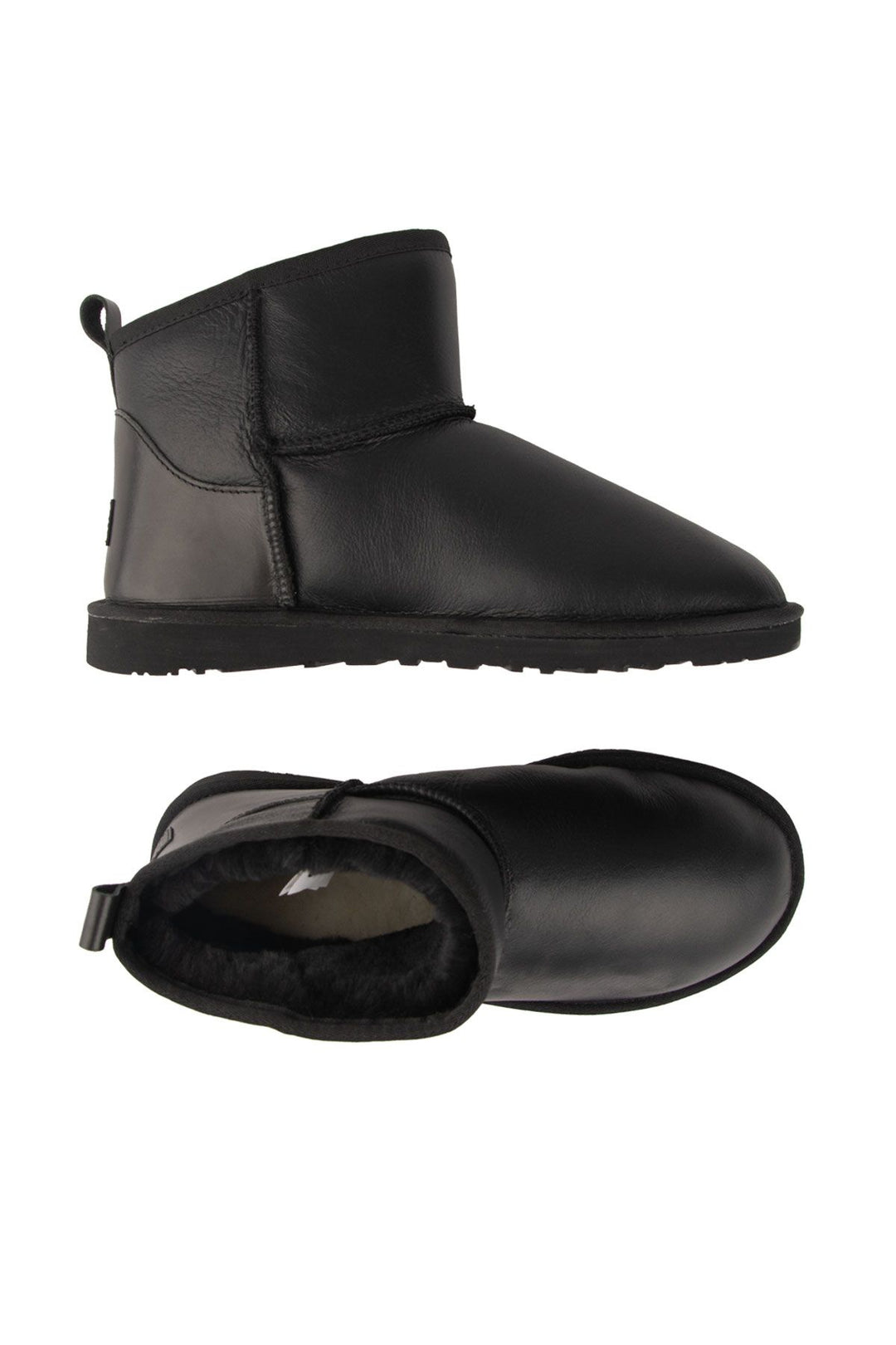 Pegia Men’s Sheepskin Classic Boots 375061  - Black