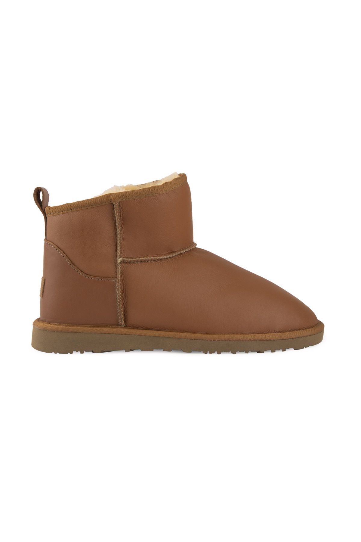 Pegia Men’s Sheepskin Classic Boots 375061  - Chestnut