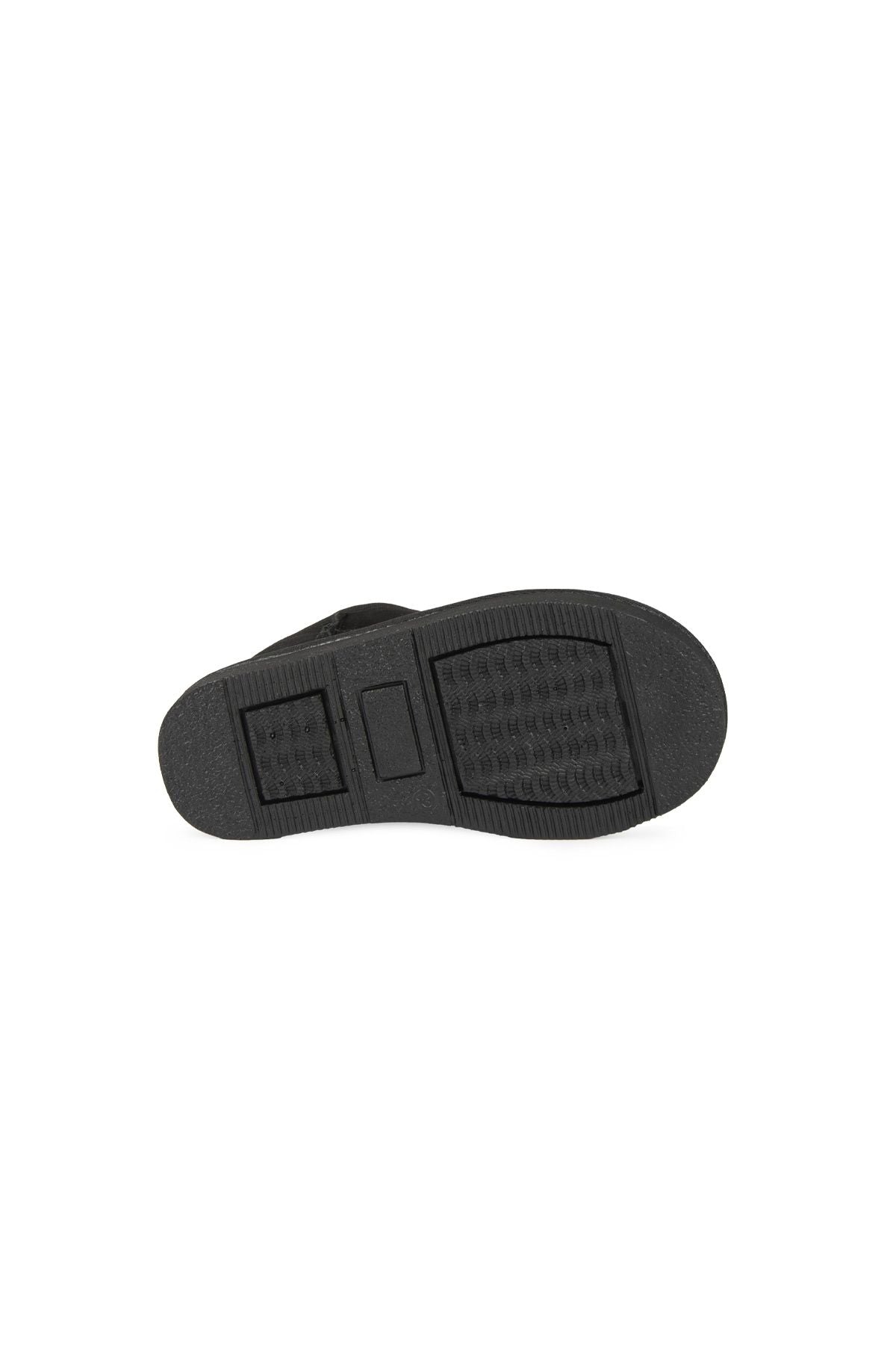 Pegia Genuine Sheepskin Kids Boots 186090  - Black