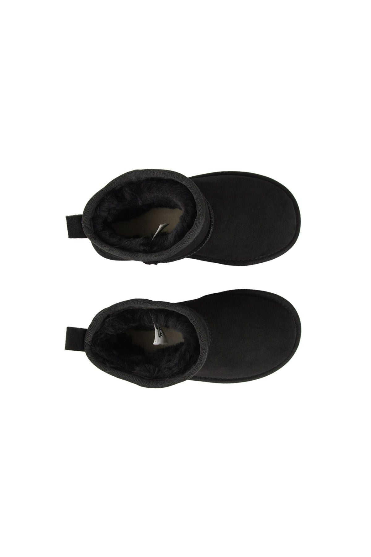 Pegia Genuine Sheepskin Kids Boots 186090  - Black