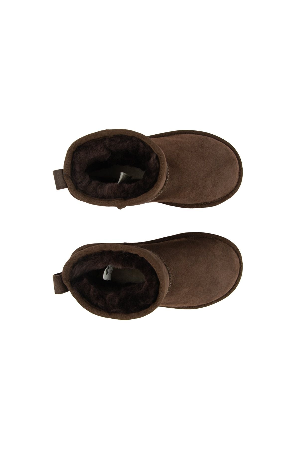 Pegia Genuine Sheepskin Kids Boots 186090  - Choco