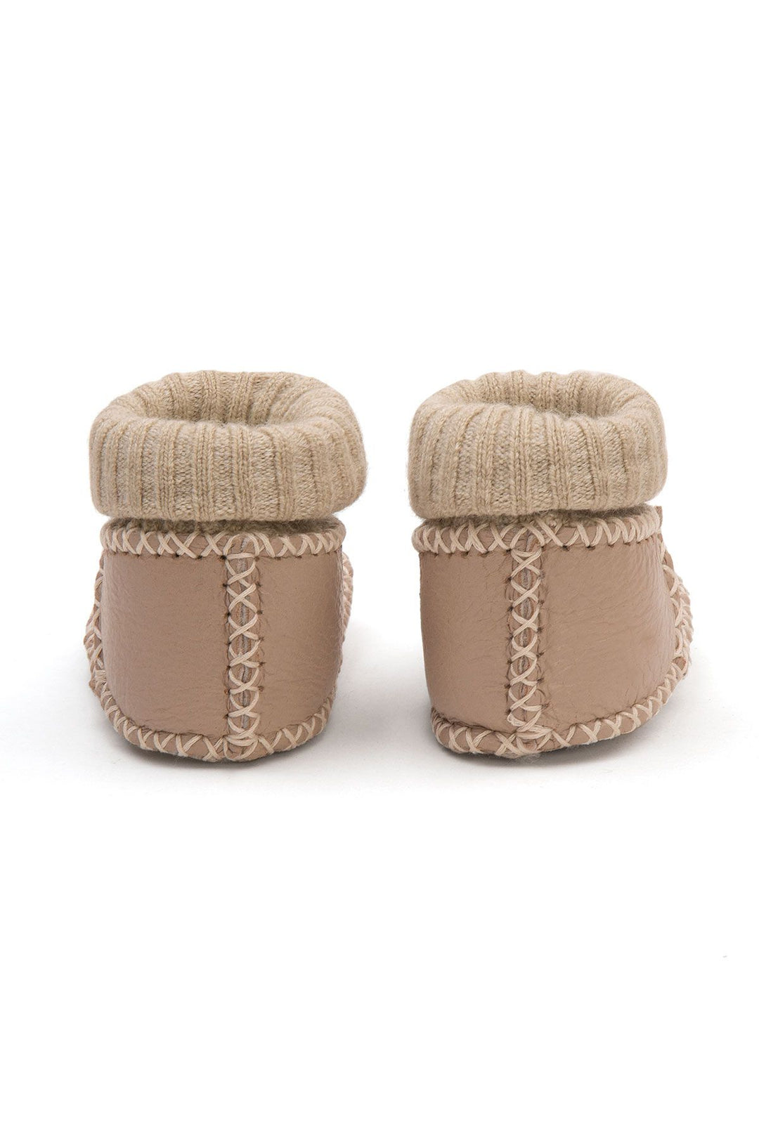 Pegia Shearling Baby Booties 141203  - Rose