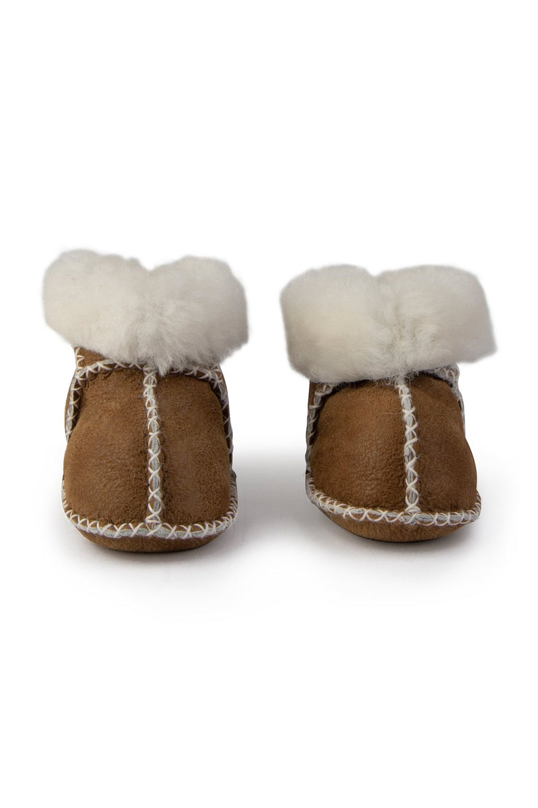 Pegia Shearling Baby's Booties 141211  - Chestnut