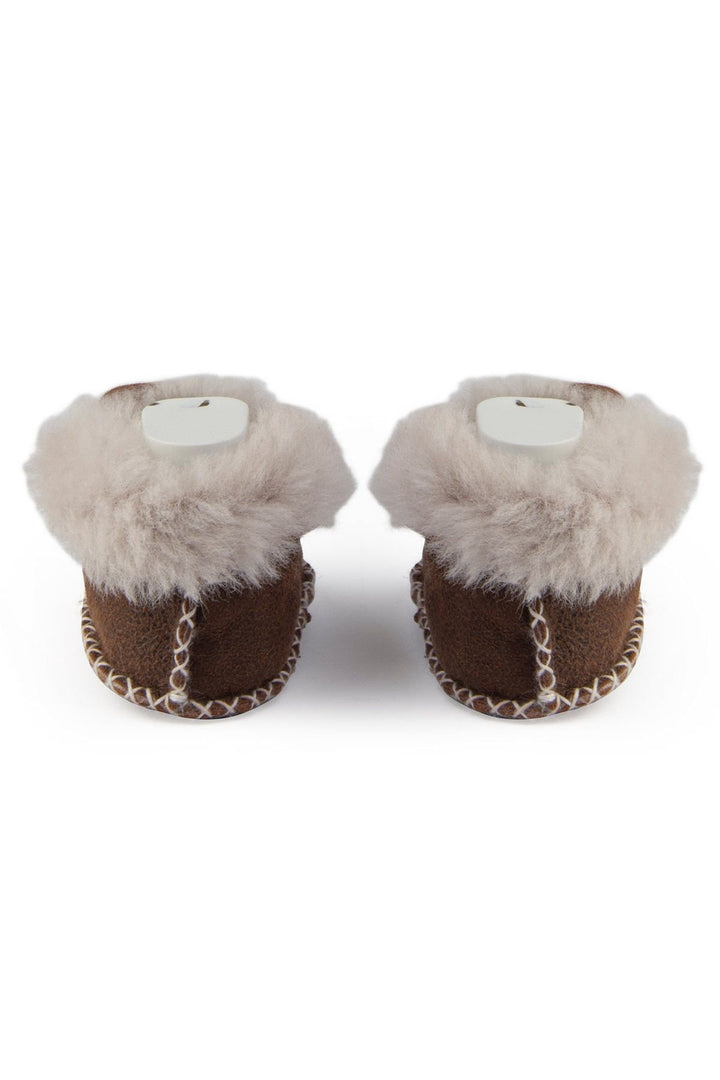 Pegia Shearling Baby's Booties 141212  - Mocha