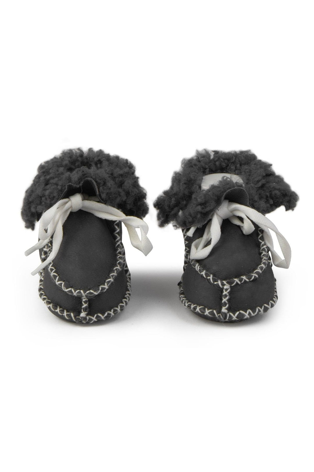 Pegia Shearling Baby's Booties 141212  - Anthracite
