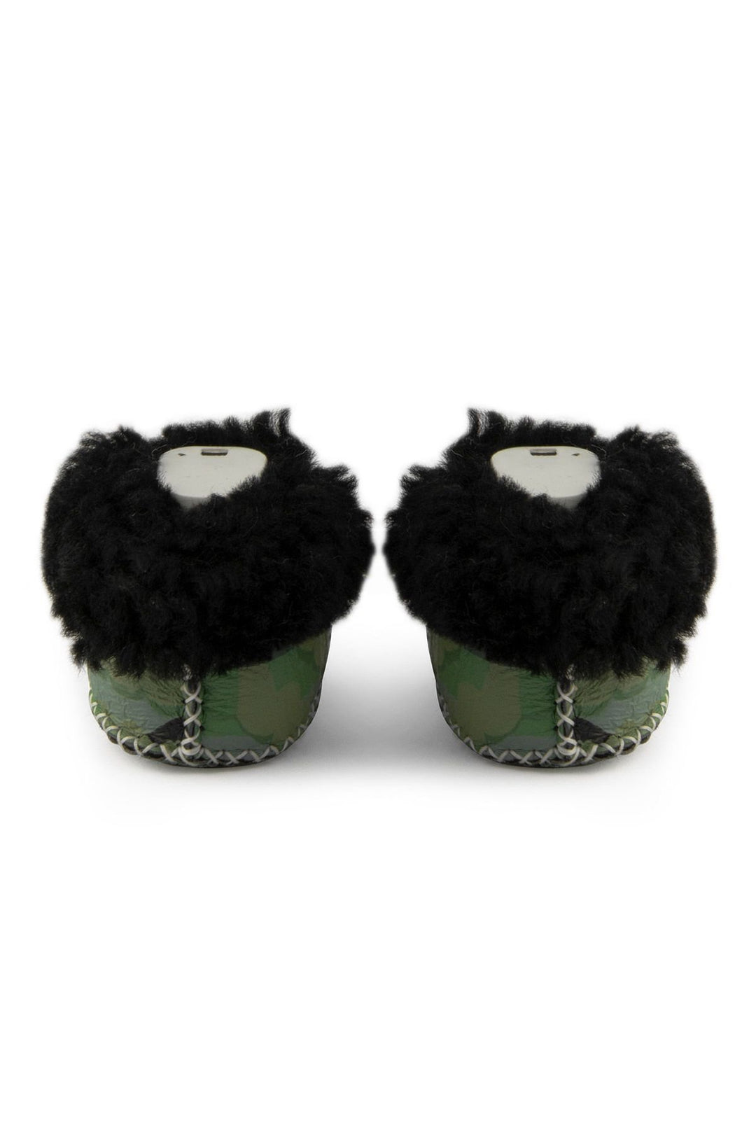 Pegia Shearling Baby's Booties 141213  - Emerald
