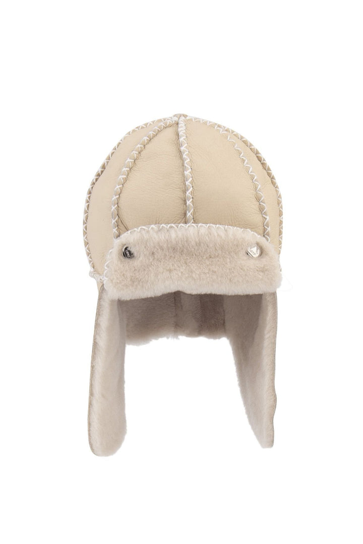 Pegia Genuine Sheepskin Baby Hat 142100  - Yellow