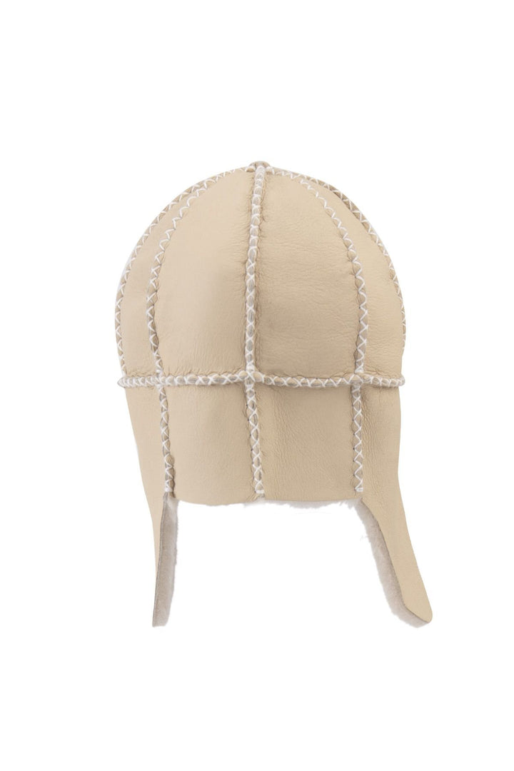 Pegia Genuine Sheepskin Baby Hat 142100  - Yellow