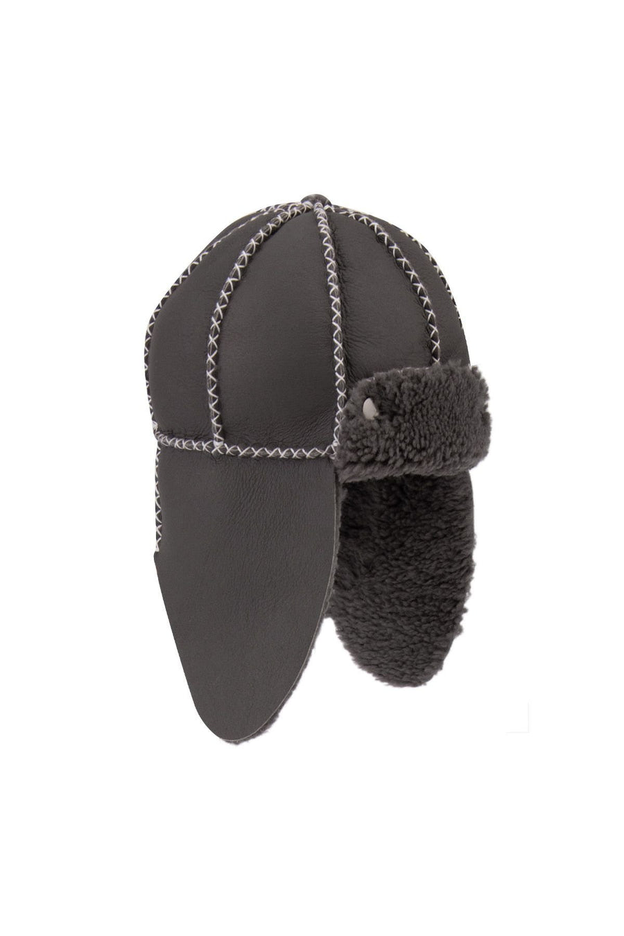 Pegia Genuine Sheepskin Baby Hat 142100  - Anthracite