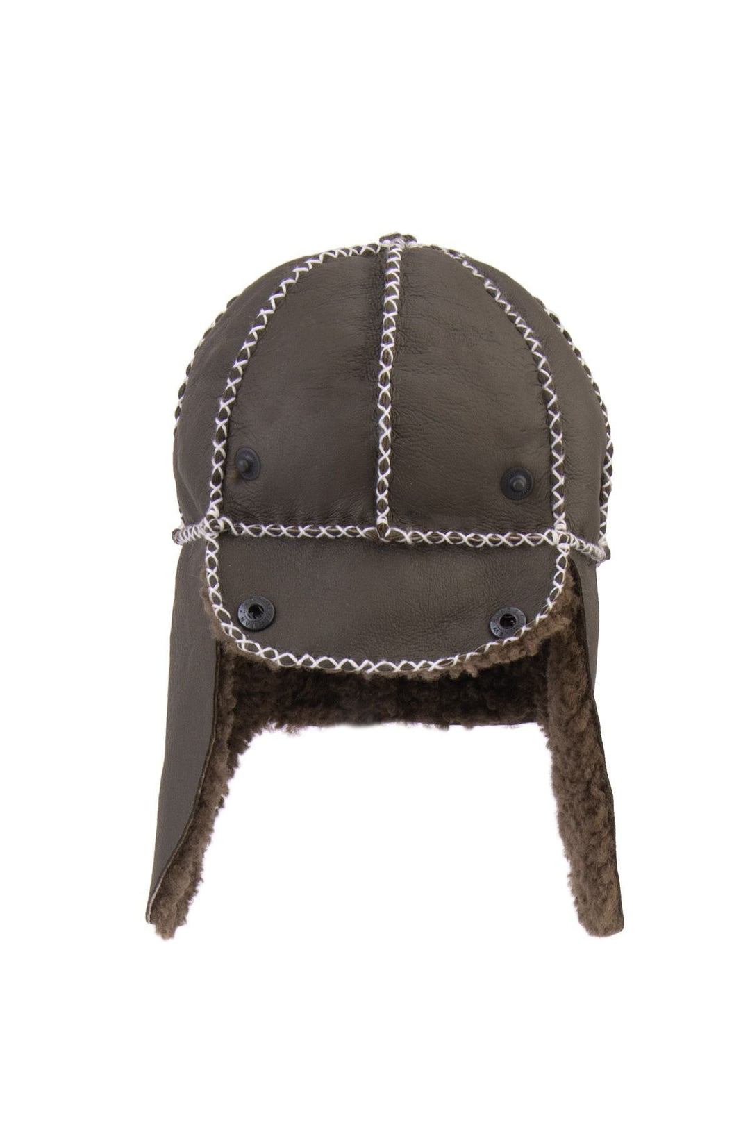 Pegia Genuine Sheepskin Baby Hat 142101  - Choco