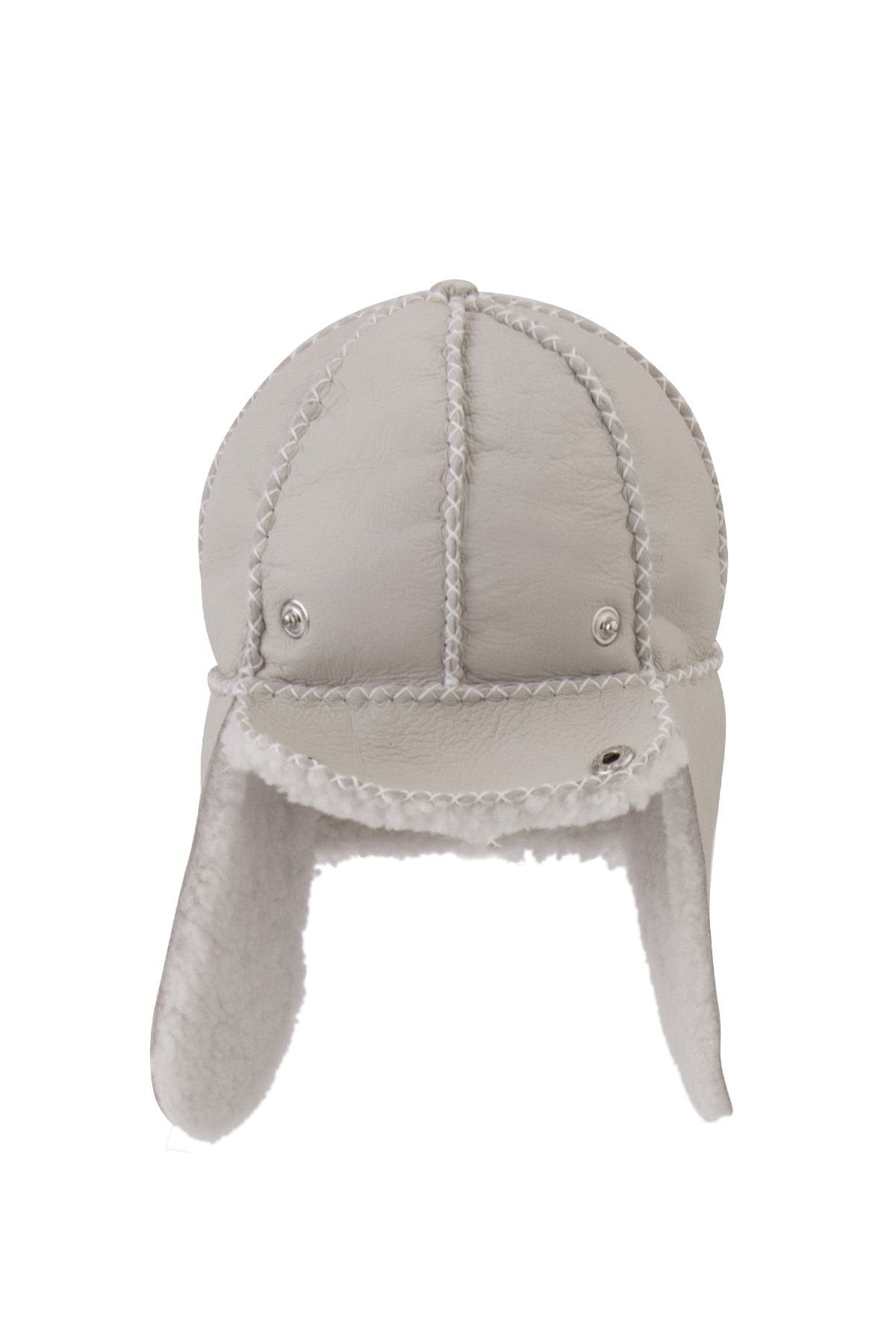 Pegia Genuine Sheepskin Baby Hat 142101  - Beige