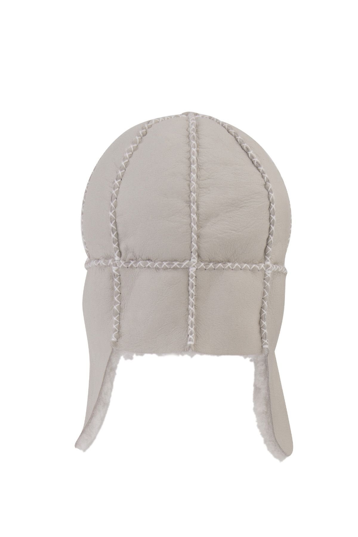 Pegia Genuine Sheepskin Baby Hat 142101  - Beige