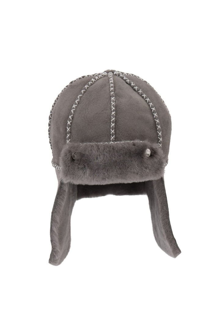 Pegia Genuine Sheepskin Baby Hat 142101  - Stone