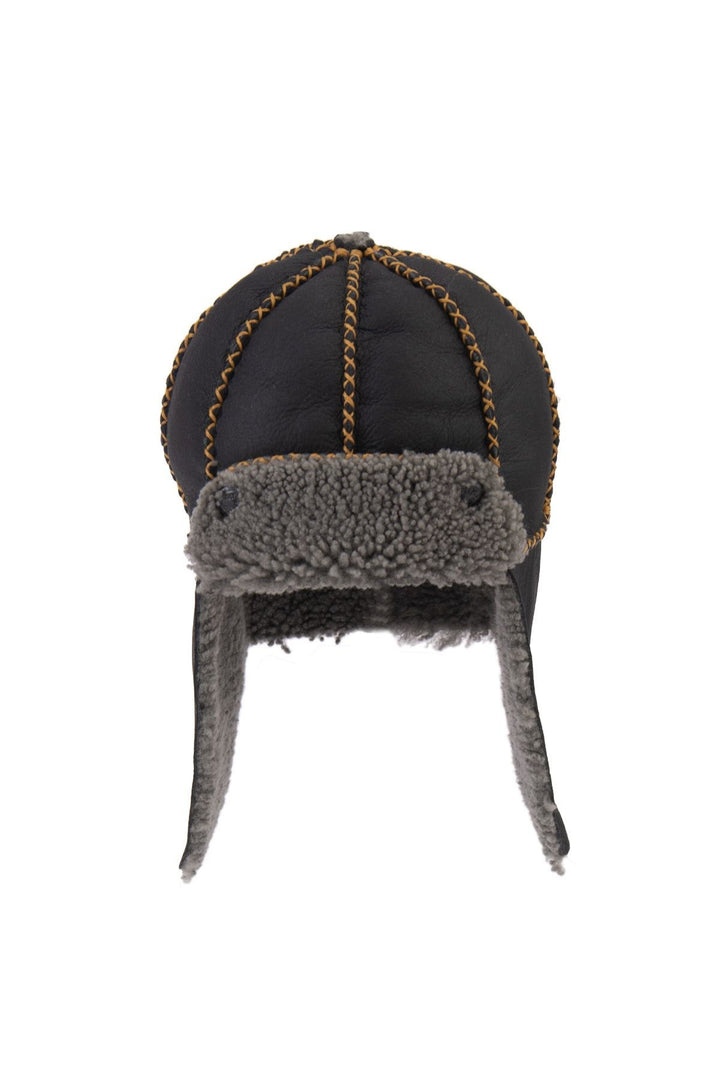 Pegia Genuine Sheepskin Baby Hat 142102  - Black