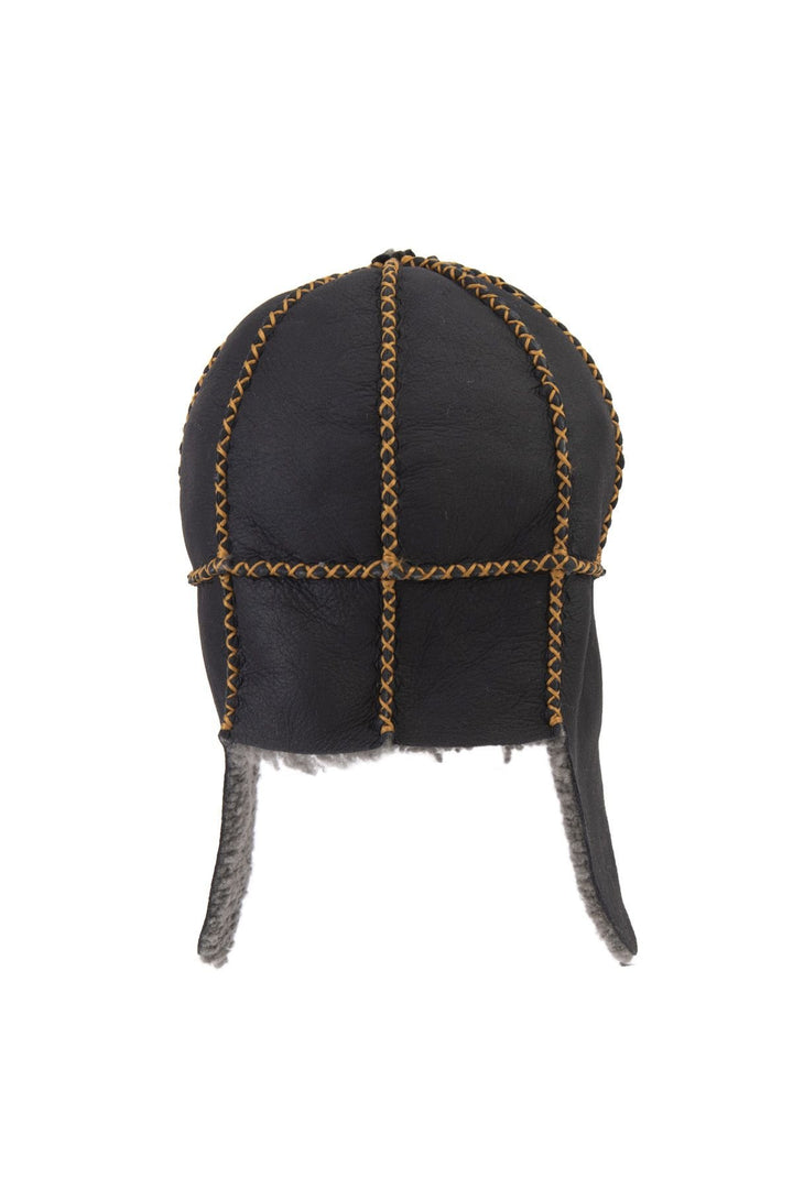 Pegia Genuine Sheepskin Baby Hat 142102  - Black