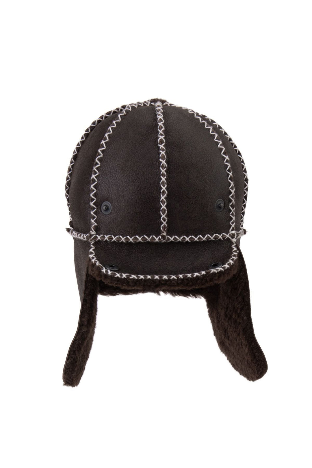 Pegia Genuine Sheepskin Baby Hat 142102  - Choco