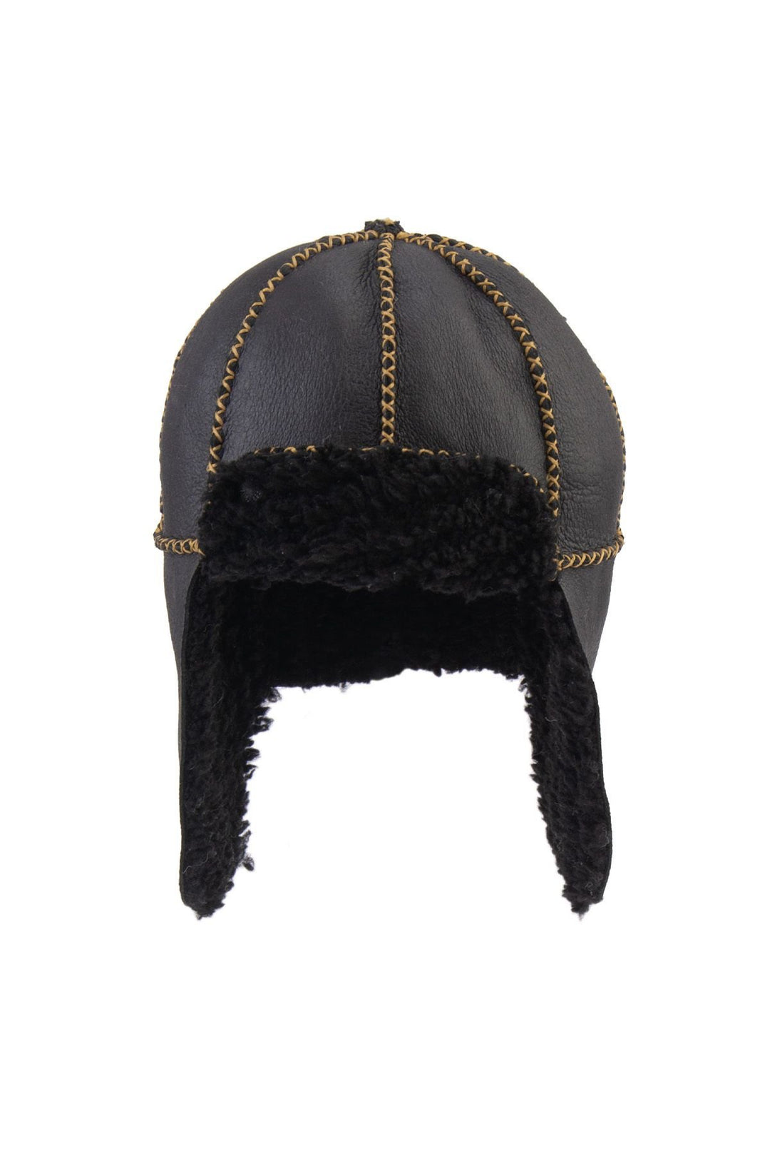 Pegia Genuine Sheepskin Kids Hat 142103  - Black