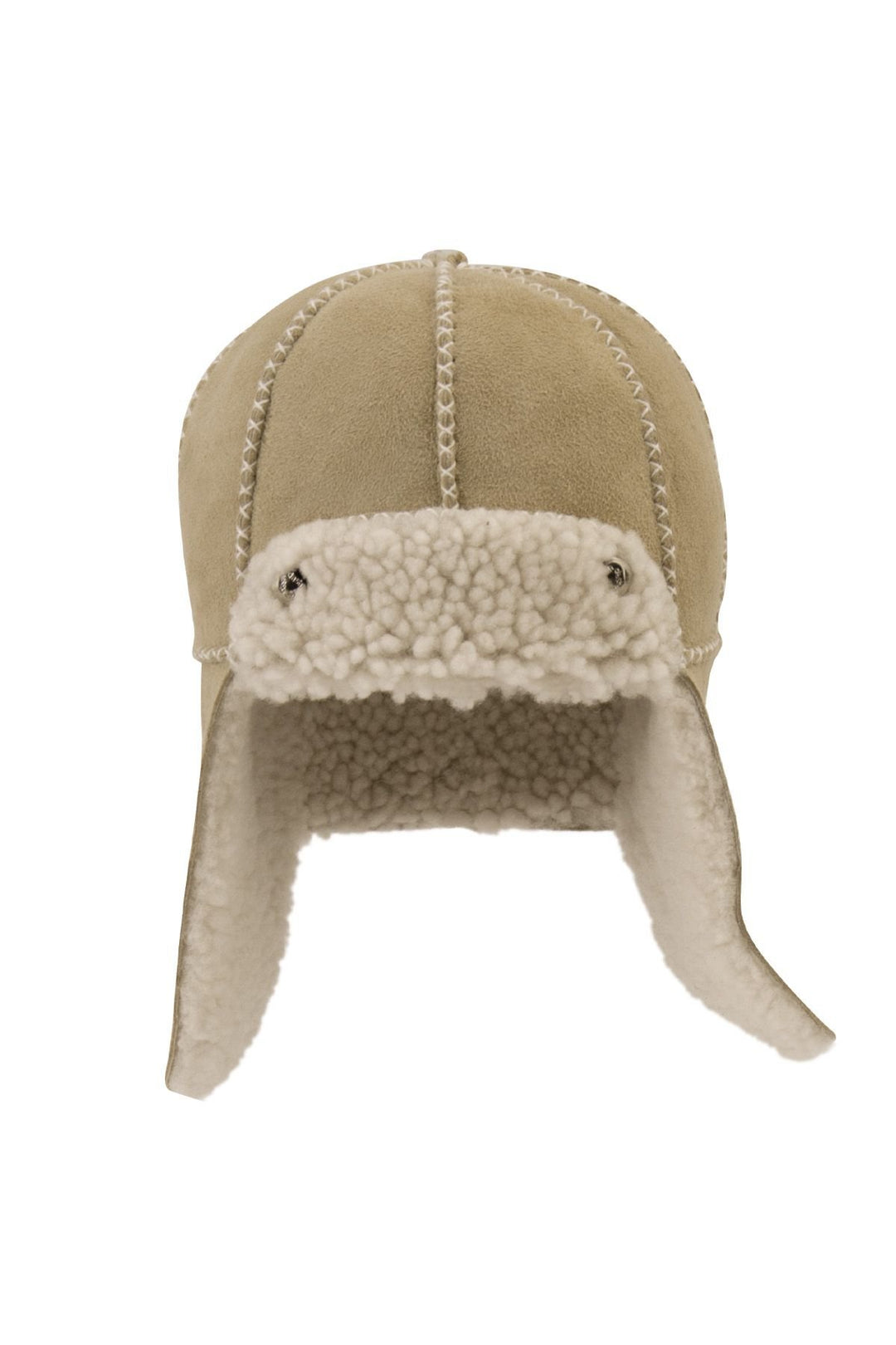 Pegia Genuine Sheepskin Kids Hat 142103  - Beige