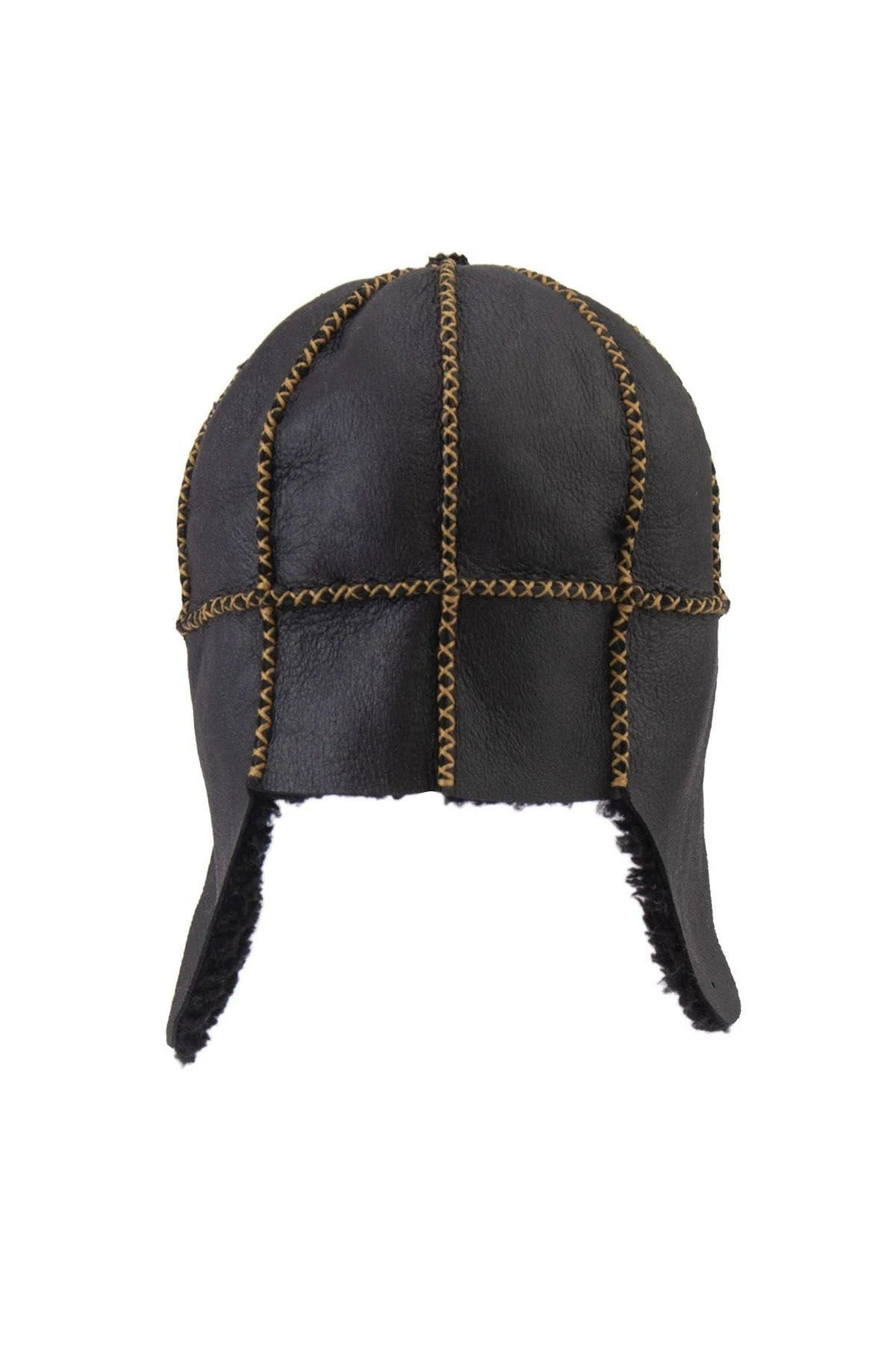 Pegia Genuine Sheepskin Kids Hat 142103  - Black