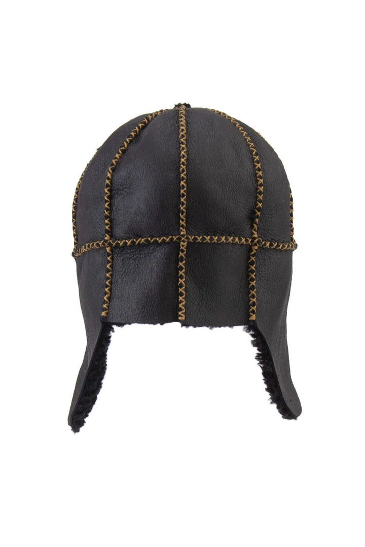 Pegia Genuine Sheepskin Kids Hat 142103  - Black
