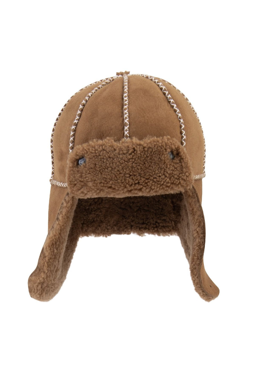 Pegia Genuine Sheepskin Kids Hat 142104  - Stone