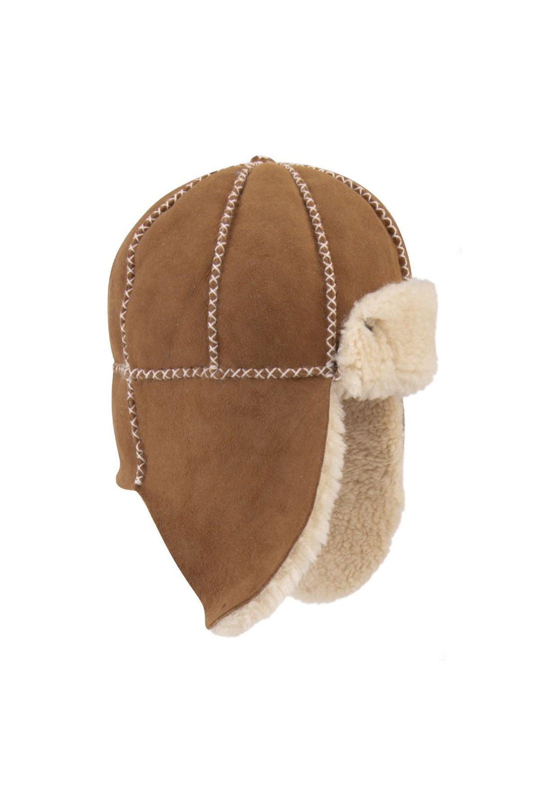 Pegia Genuine Sheepskin Kids Hat 142104  - Mustard