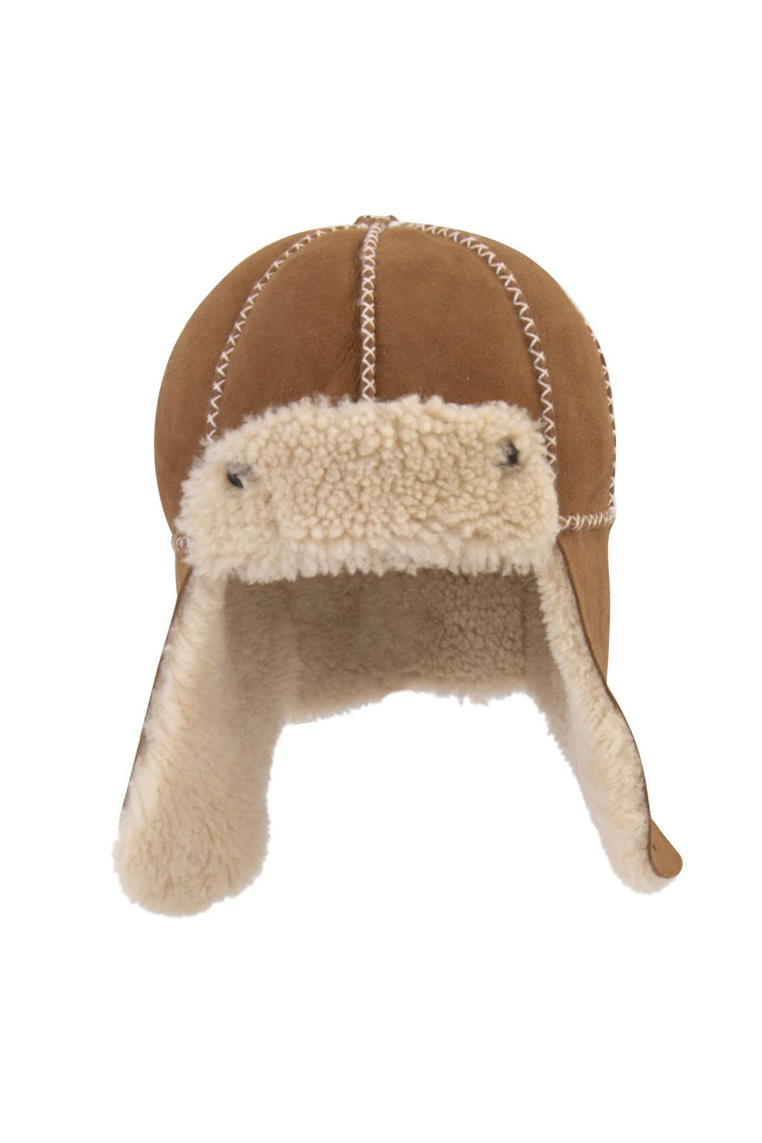 Pegia Genuine Sheepskin Kids Hat 142104  - Mustard