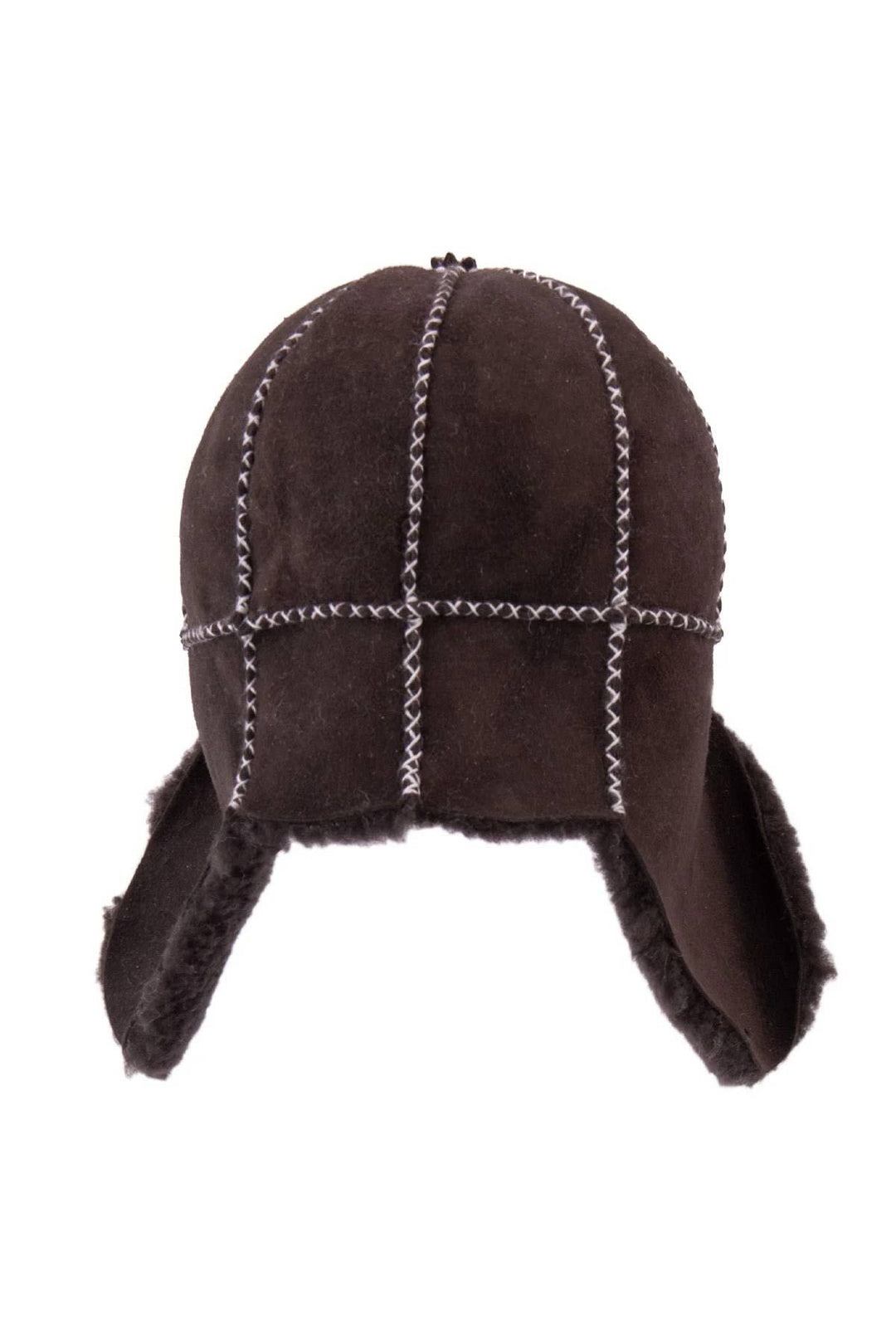 Pegia Genuine Sheepskin Kids Hat 142104  - Choco