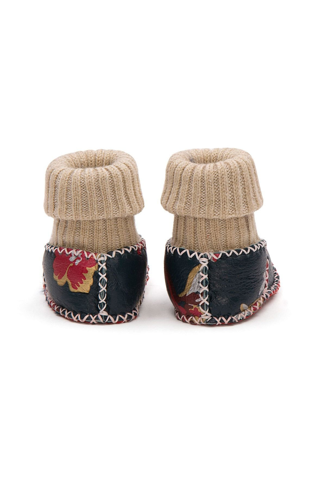 Pegia Shearling Baby's Booties 141117  - Black
