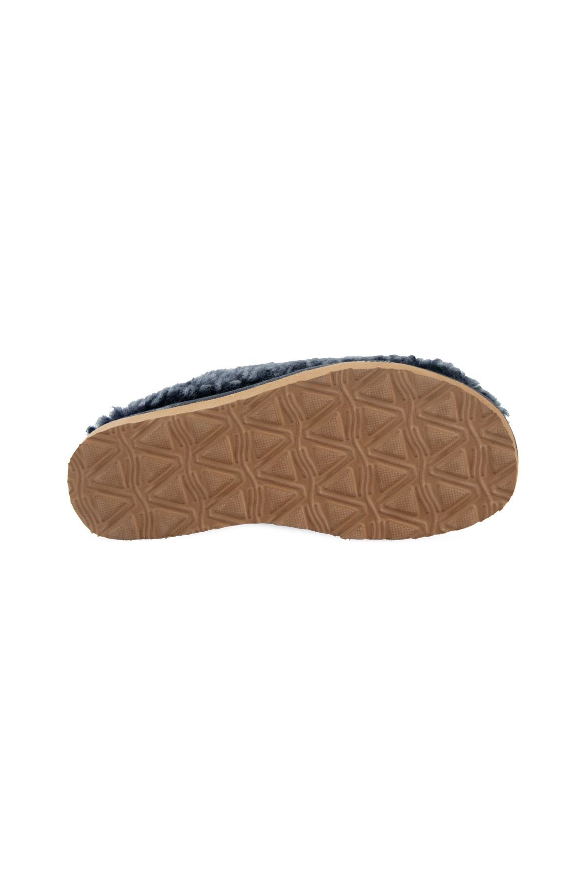 Pegia Genuine Sheepskin Fur House Slipper 191213  - Navy