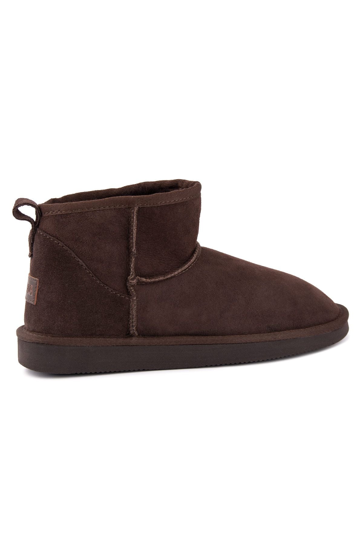 Pegia Genuine Suede Women's Mini Boots 191130  - Mocha