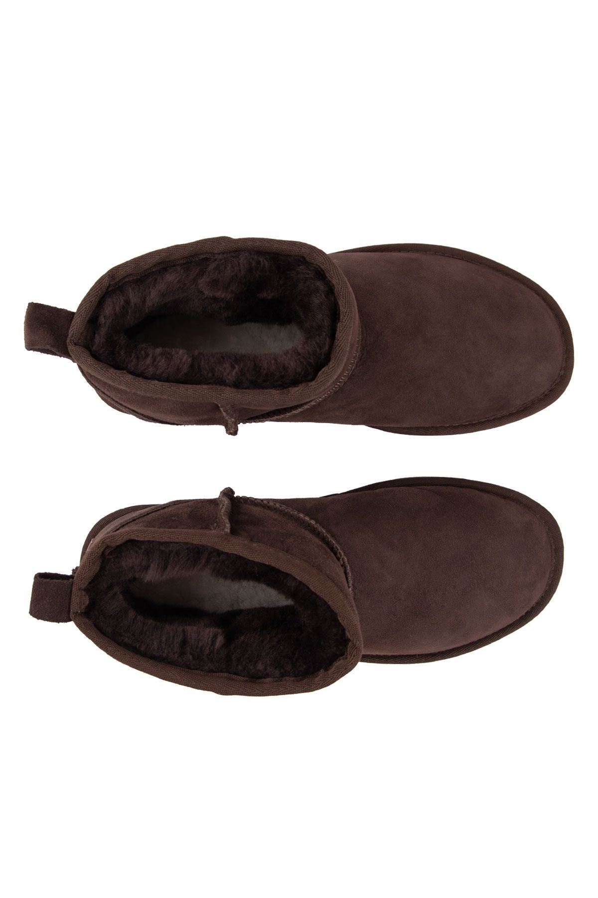 Pegia Genuine Suede Women's Mini Boots 191130  - Mocha