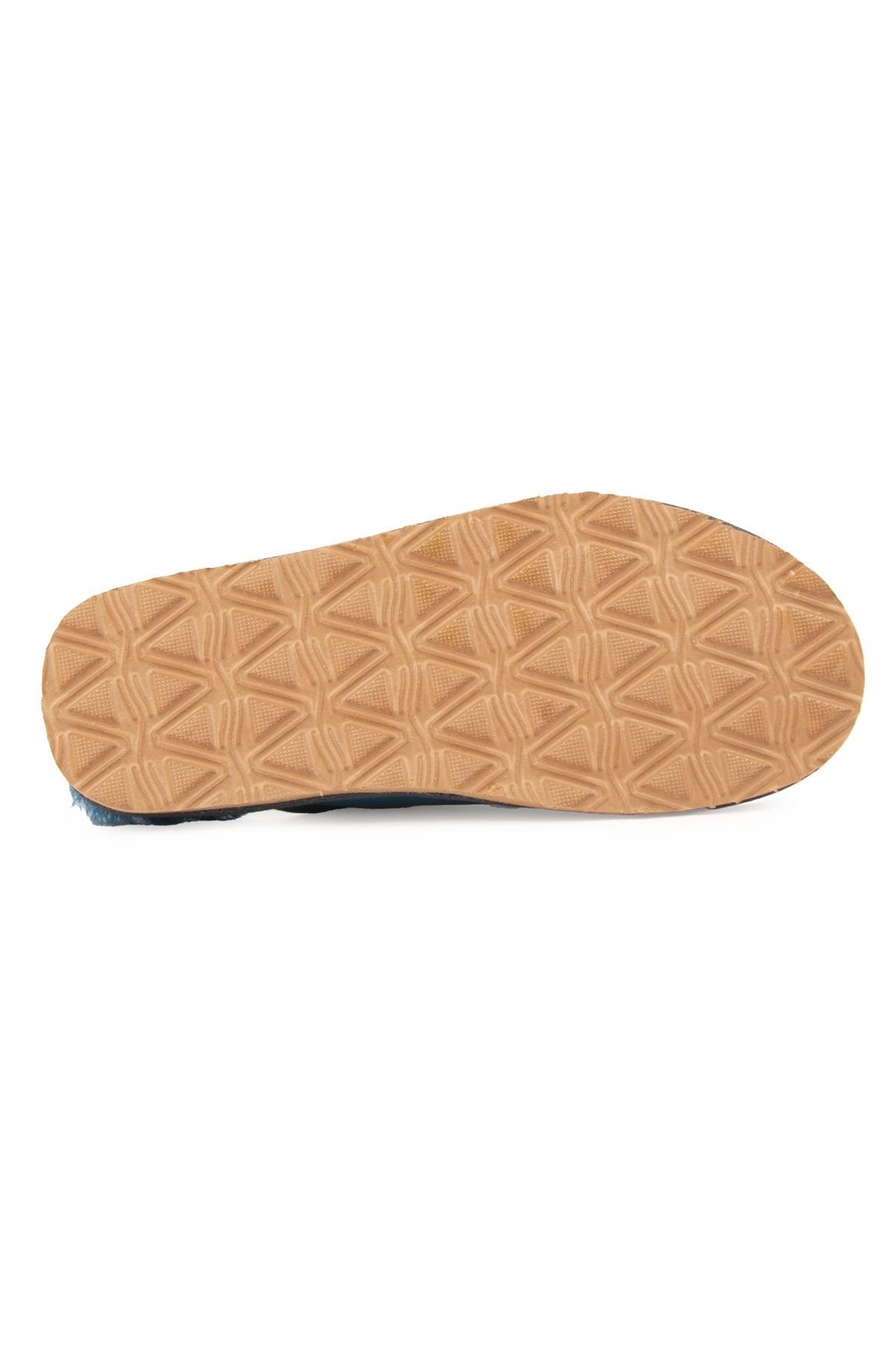 Pegia Men's Sheepskin Slippers 111032  - Turquoise