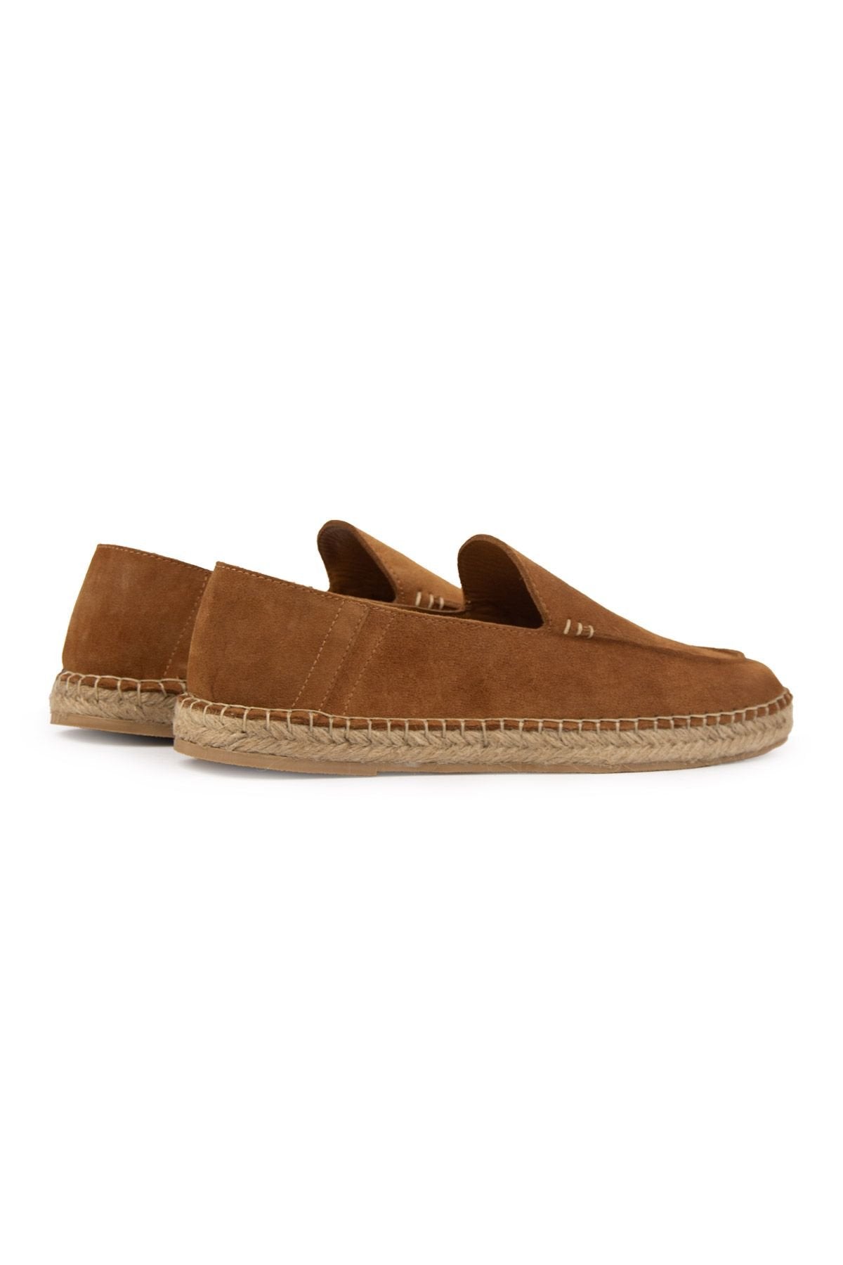 Pegia Men's Genuine Suede Espadrilles DG5024  - Chestnut