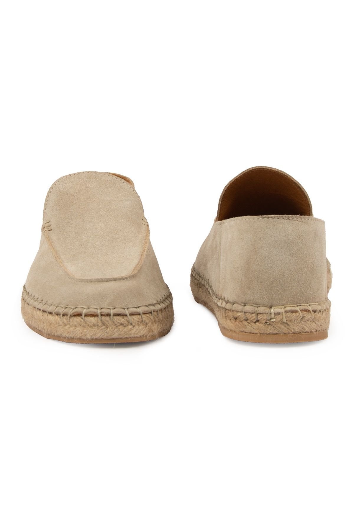 Pegia Men's Genuine Suede Espadrilles DG5024  - Stone