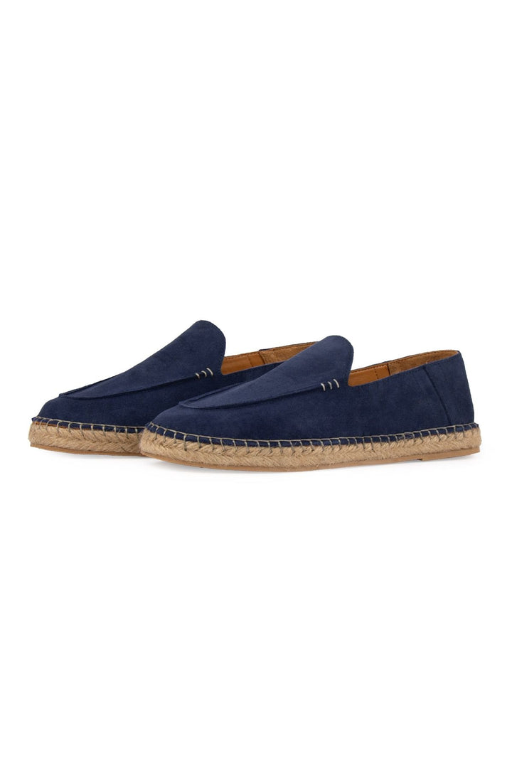 Pegia Men's Genuine Suede Espadrilles DG5024  - Indigo
