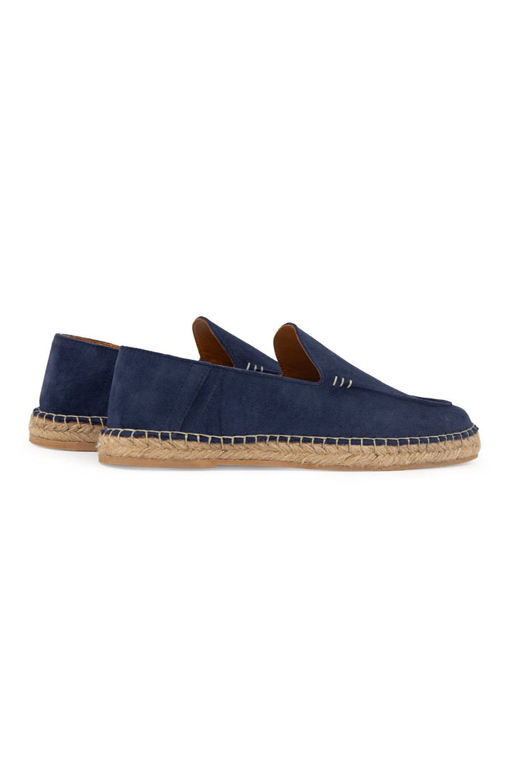 Pegia Men's Genuine Suede Espadrilles DG5024  - Indigo