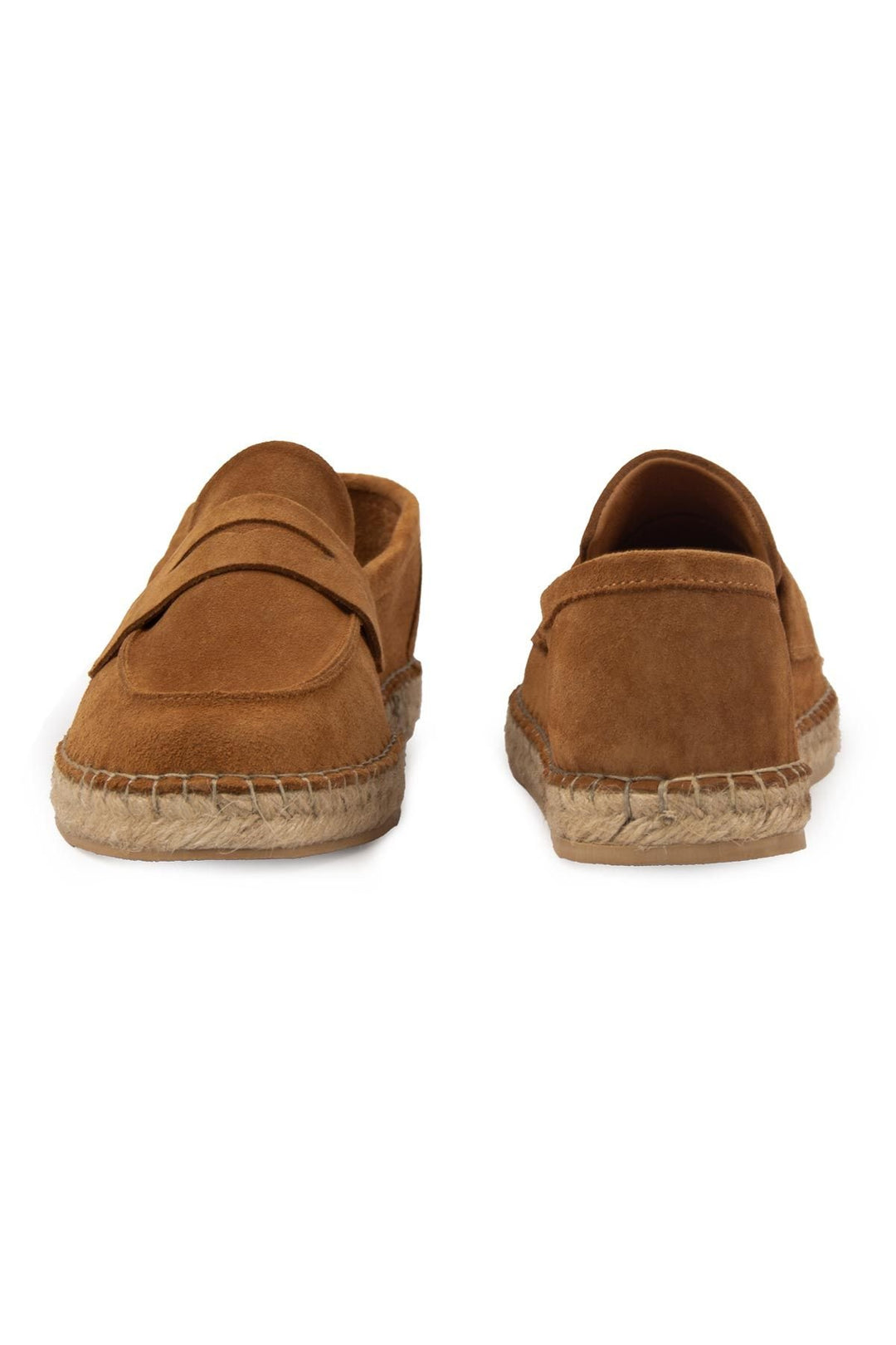 Pegia Men's Genuine Suede Espadrilles DG5025  - Chestnut