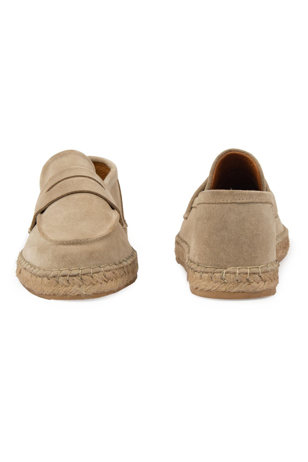 Pegia Men's Genuine Suede Espadrilles DG5025  - Stone