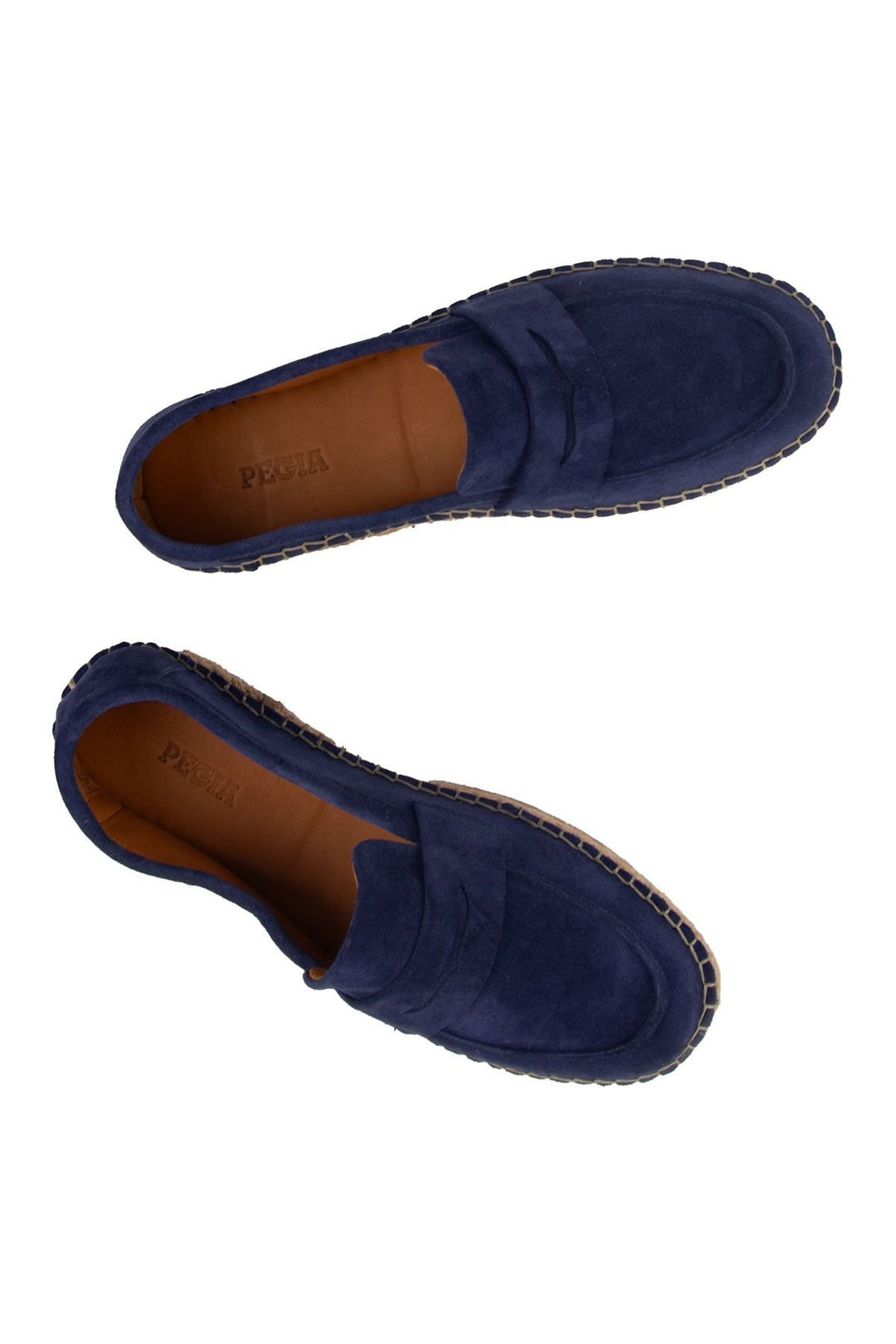 Pegia Men's Genuine Suede Espadrilles DG5025  - Indigo