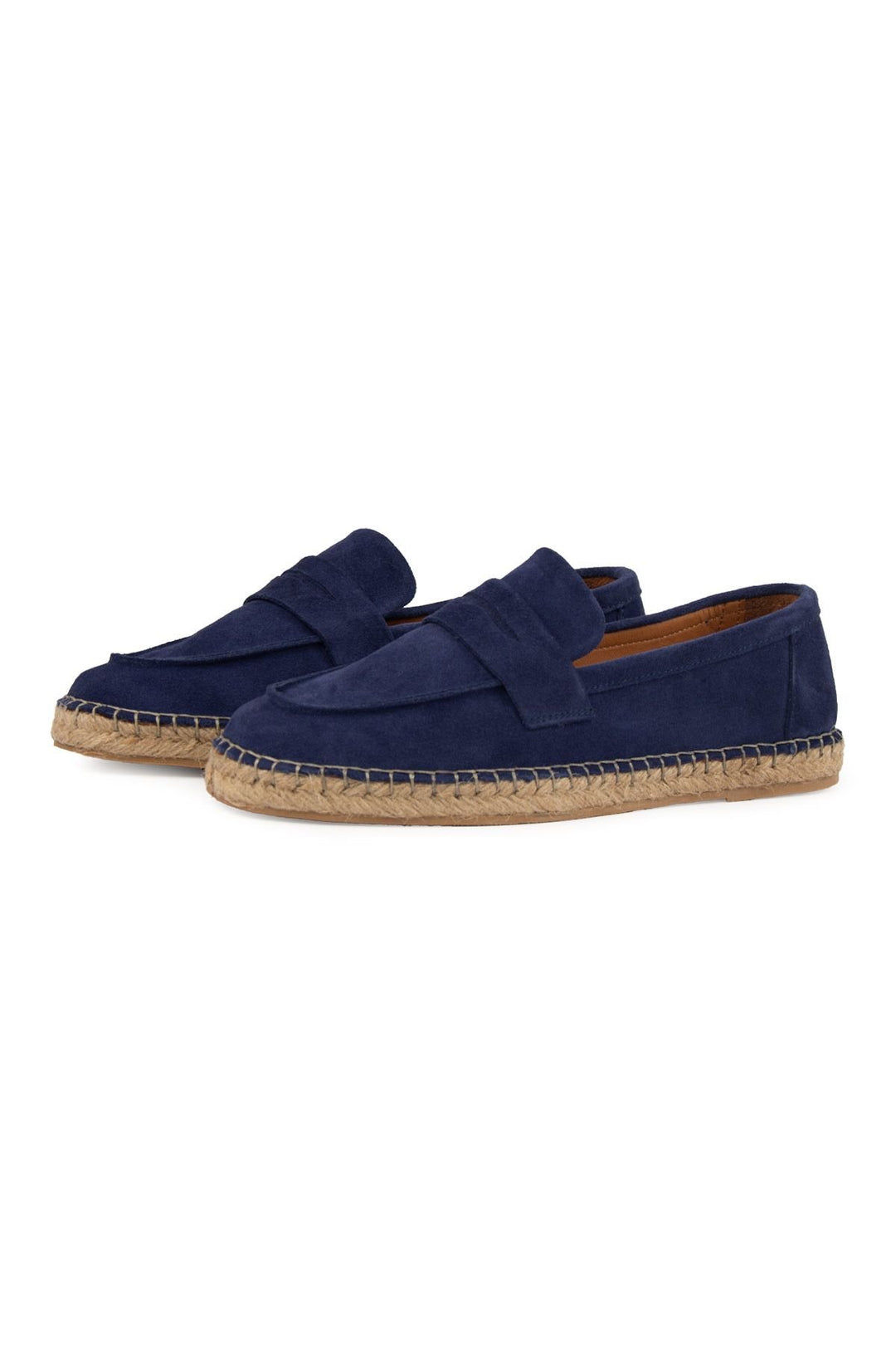 Pegia Men's Genuine Suede Espadrilles DG5025  - Indigo