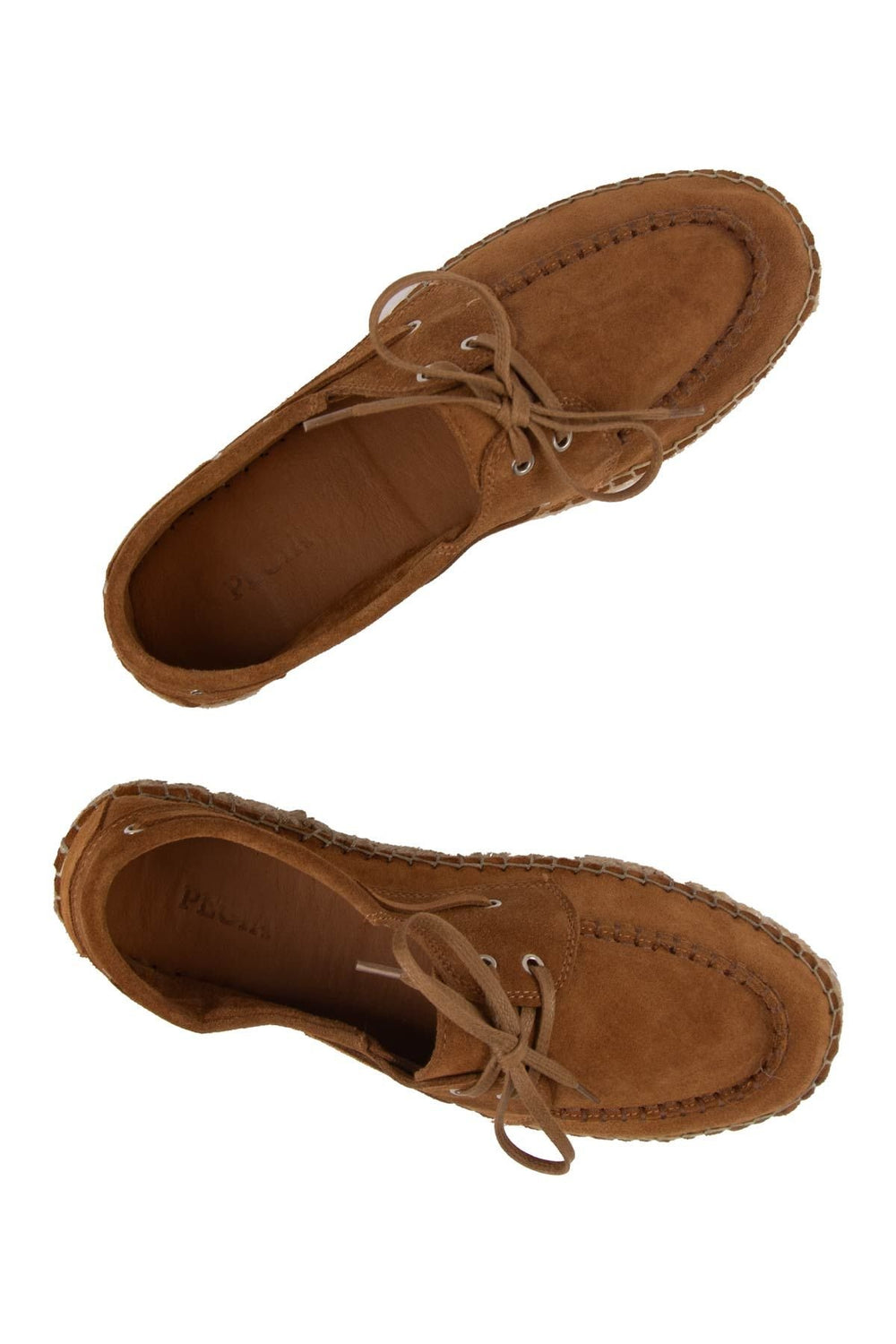 Pegia Men's Genuine Suede Espadrilles DG5026  - Chestnut