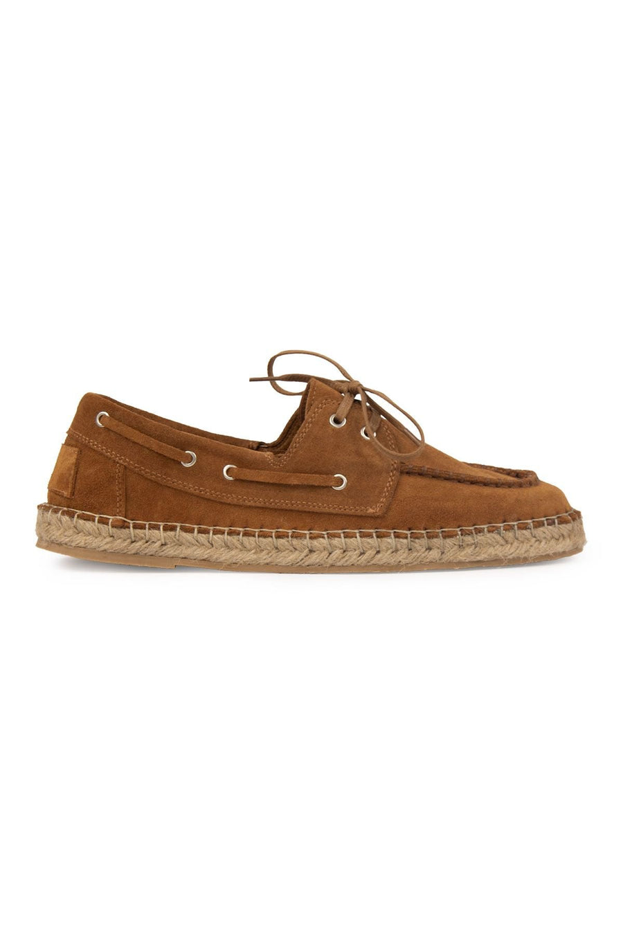 Pegia Men's Genuine Suede Espadrilles DG5026  - Chestnut