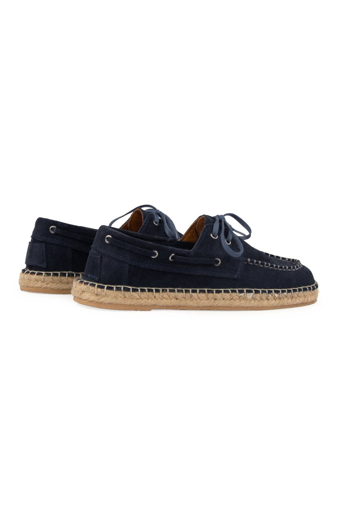 Pegia Men's Genuine Suede Espadrilles DG5026  - Navy
