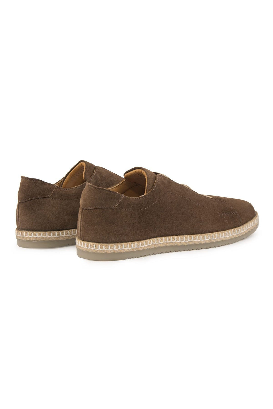 Pegia Genuine Suede Men's Espadrilles DG5031  - Choco