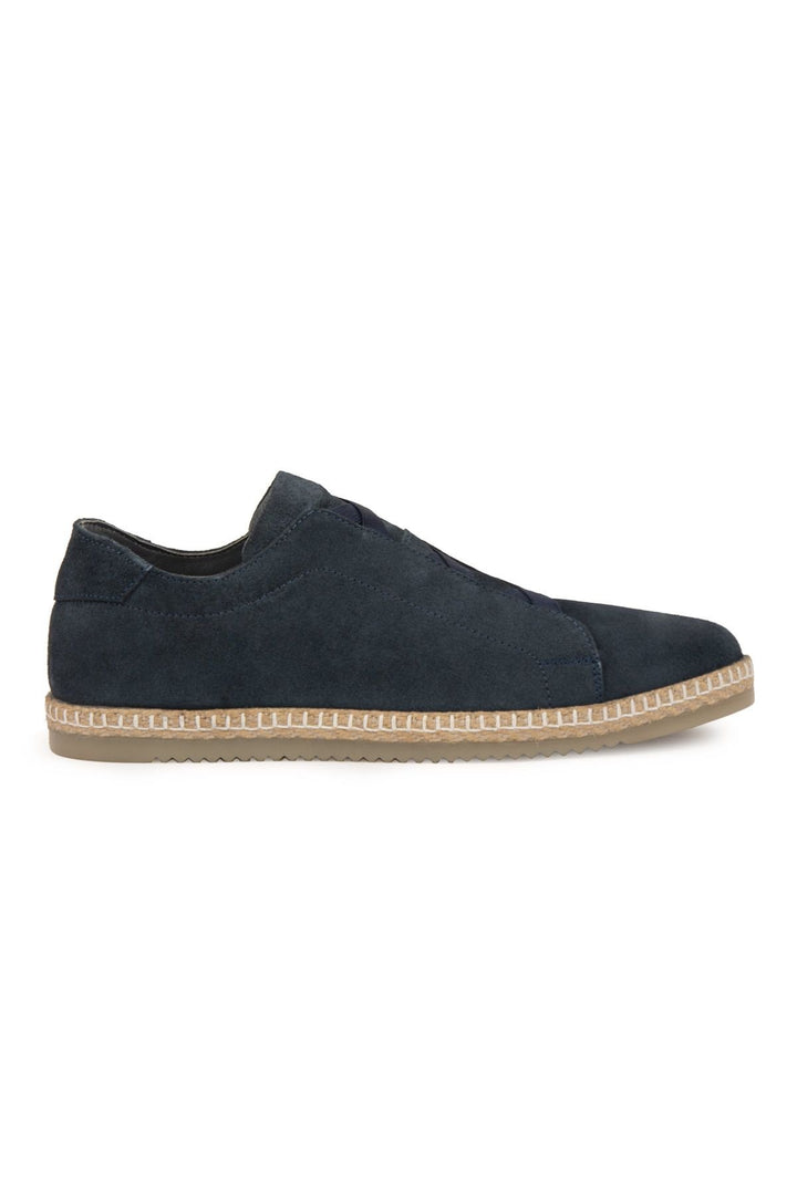Pegia Genuine Suede Men's Espadrilles DG5031  - Navy