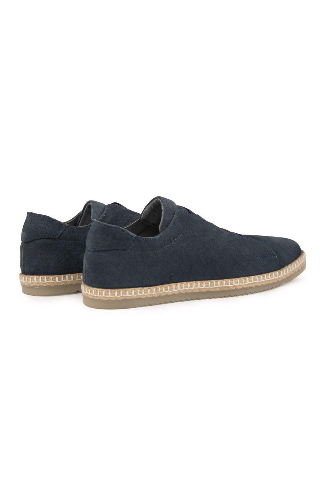 Pegia Genuine Suede Men's Espadrilles DG5031  - Navy