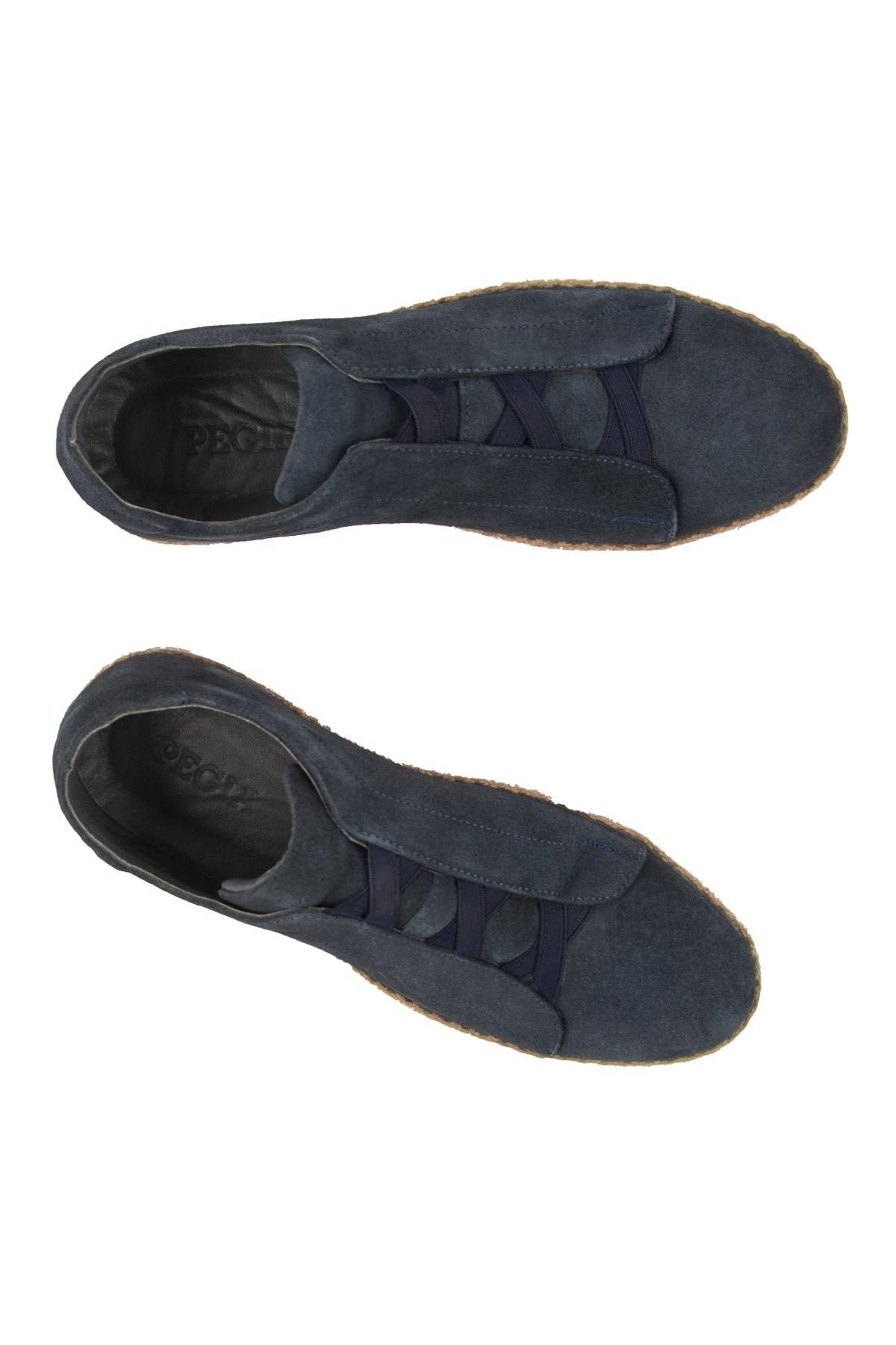 Pegia Genuine Suede Men's Espadrilles DG5031  - Navy