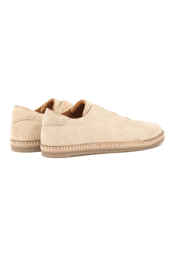 Pegia Genuine Suede Men's Espadrilles DG5031  - Beige