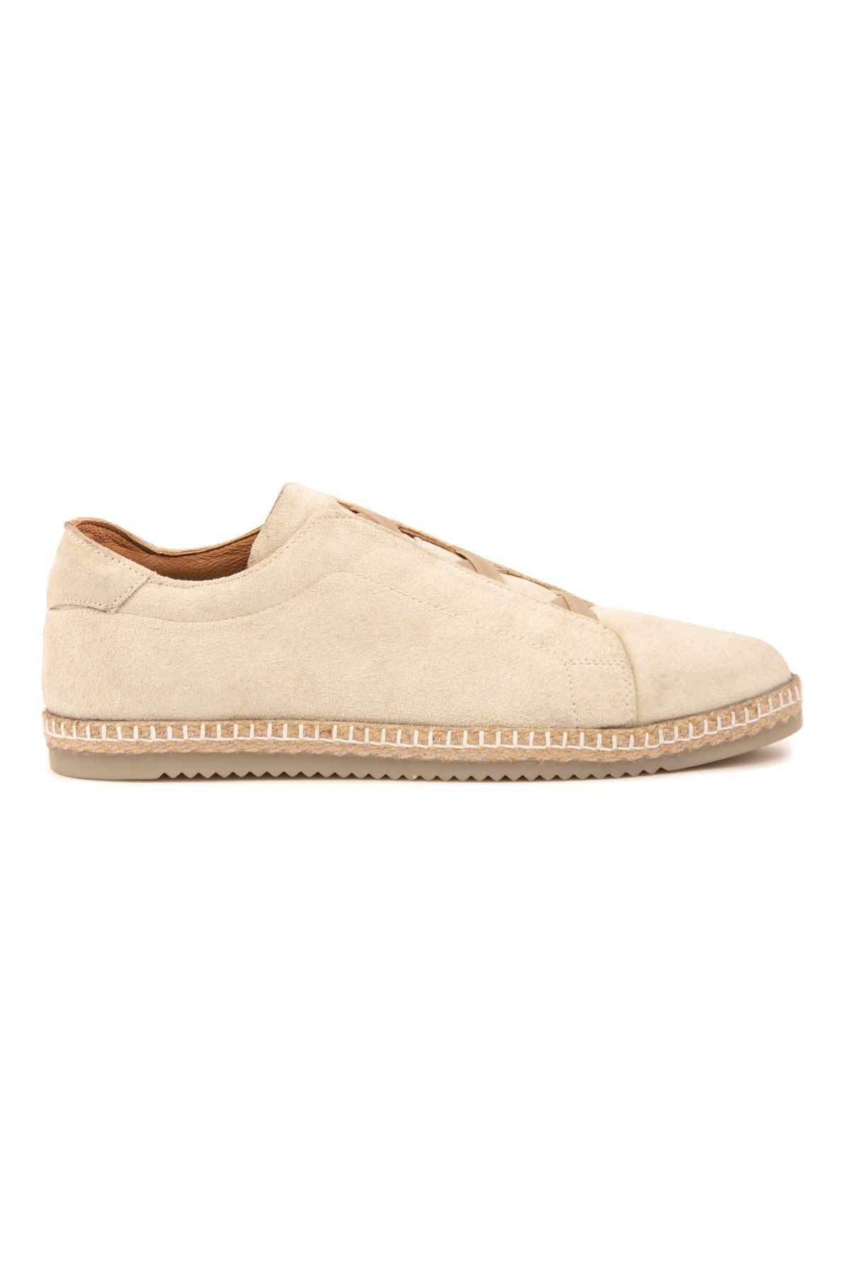 Pegia Genuine Suede Men's Espadrilles DG5031  - Beige